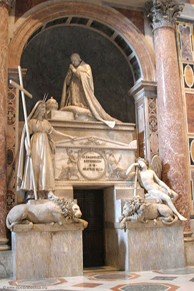 Tomb of Pope Clement XIII Antonio Canova